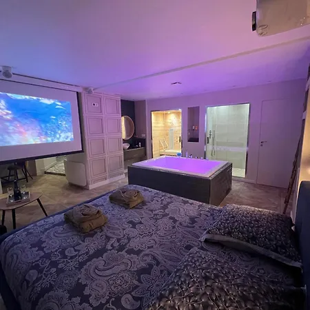 Apartment Avec Jacuzzi Sauna & Cinema - Nid D'angers Angers