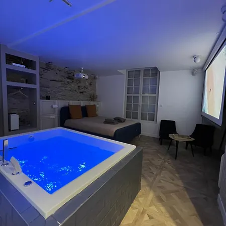 Avec Jacuzzi Sauna & Cinema - Nid D'angers