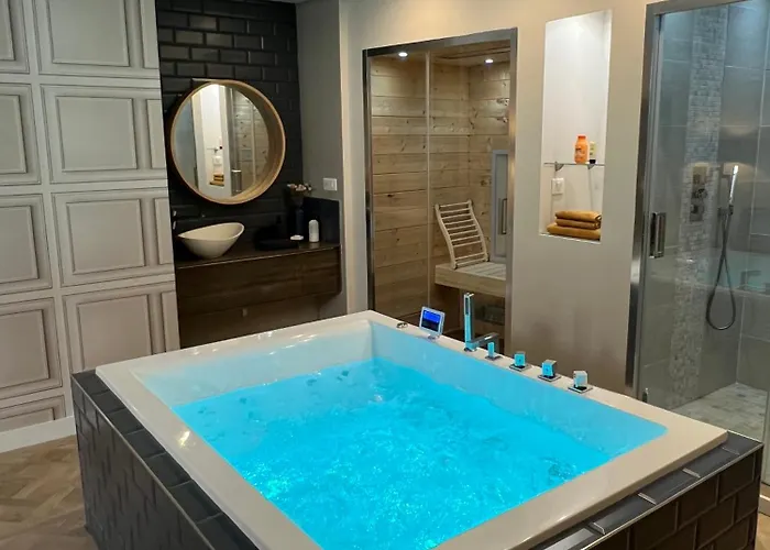 アパート Avec Jacuzzi Sauna & Cinema - Nid D'angers アンジェ