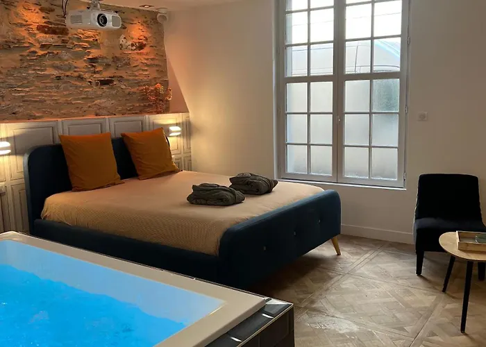 Avec Jacuzzi Sauna & Cinema - Nid D'angers * Angers