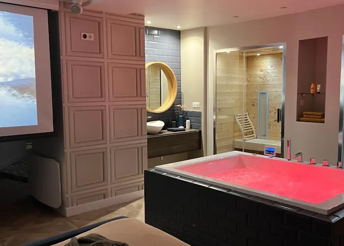 Avec Jacuzzi Sauna&home Cinéma - Nid D'angers Appartamento Angers