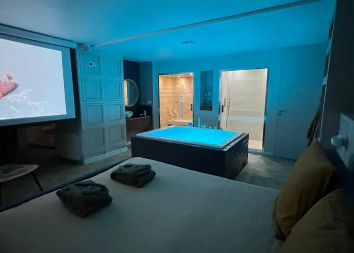 Appartamento Avec Jacuzzi Sauna&home Cinéma - Nid D'angers Angers